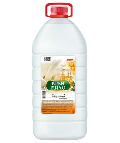 Sabon крем-мило Мед молоко 5 л